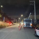 Prefeitura de Ribeirão Pires avança obras do Viaduto Estaiado com nova etapa de adequação da rede elétrica